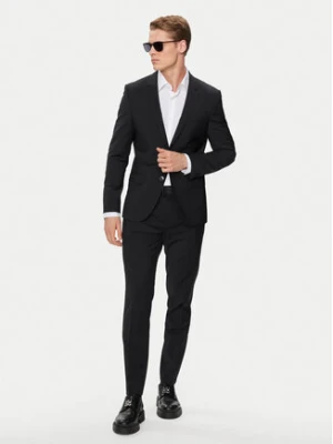 Hugo Garnitur 50450994 Czarny Extra Slim Fit