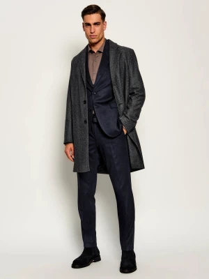 HUGO Garnitur Arti-Hesten253X | Extra slim fit | z dodatkiem wełny granatowy