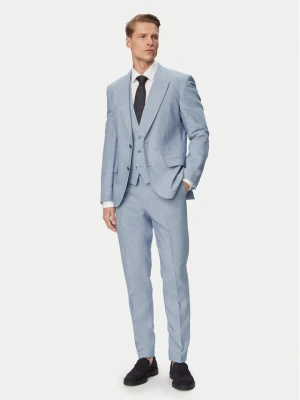 HUGO Garnitur Henry 50559672 Niebieski jasny Slim Fit