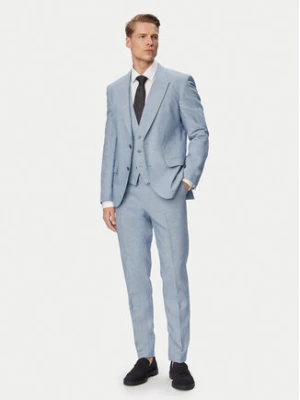 HUGO Garnitur Henry 50559672 Niebieski Slim Fit
