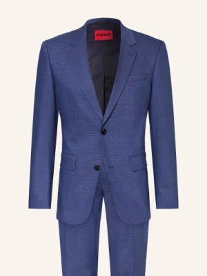 Hugo Garnitur Henry-Getlin O Kroju Extra Slim Fit blau