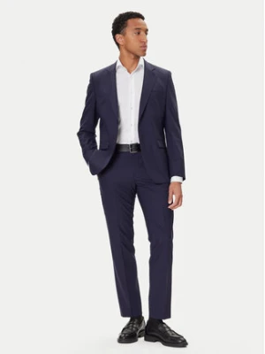 HUGO Garnitur Henry/Getlin232X 50547345 Granatowy Slim Fit