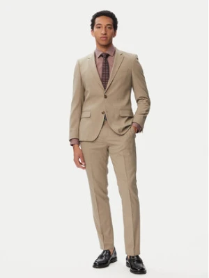 HUGO Garnitur Henry/Getlin232X 50557616 Beżowy Slim Fit
