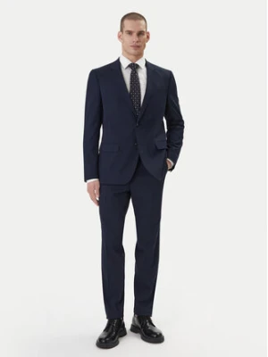 HUGO Garnitur Henry/Getlin232X 50557616 Granatowy Slim Fit