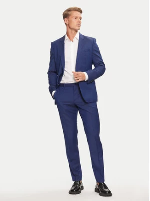 Hugo Garnitur Henry/Griffin182 50383613 Granatowy Slim Fit