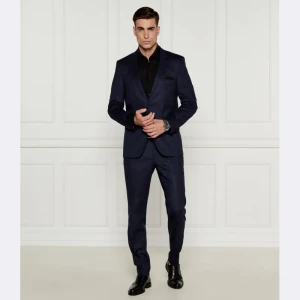 HUGO Garnitur Hesten | Slim Fit | z dodatkiem wełny
