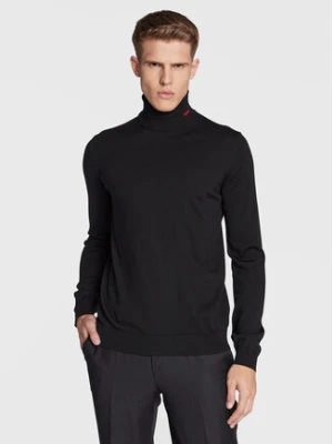 Hugo Golf San Thomas-M 50474174 Czarny Slim Fit