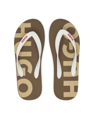 HUGO Japonki Arvel 50497860 Beżowy