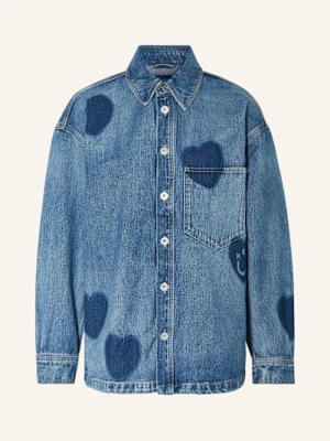 Hugo Jeansowa Koszula Wierzchnia Garesa blau