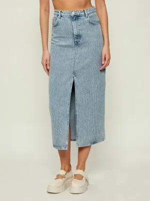 HUGO Jeansowa spódnica Gatje_4