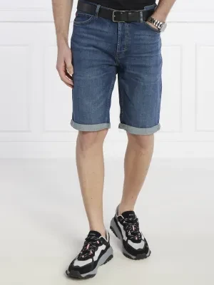 HUGO Jeansowe szorty 634/S | Tapered