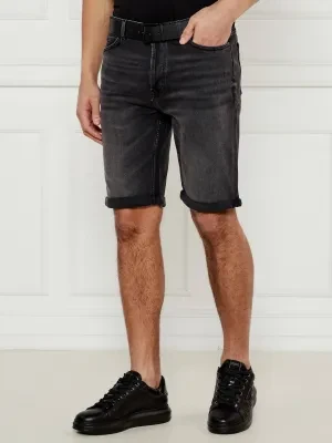 HUGO Jeansowe szorty 634 | Tapered fit