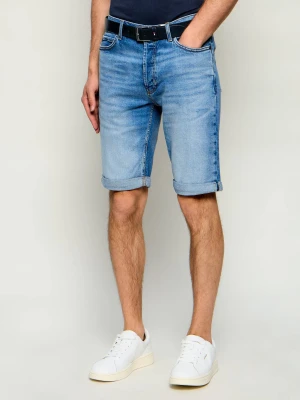 HUGO Jeansowe szorty 634 | Tapered fit