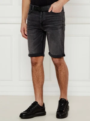 Zdjęcie produktu HUGO Jeansowe szorty 634 | Tapered fit