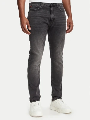 HUGO Jeansy 50561248 Szary ciemny Extra Slim Fit