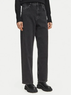 HUGO Jeansy 50567305 Czarny Straight Leg