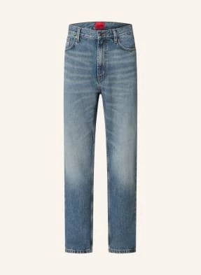 Hugo Jeansy 640 Straight Fit blau