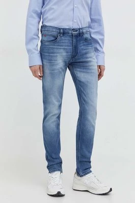 HUGO jeansy 708 męskie kolor niebieski 50507865