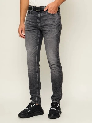 HUGO Jeansy 708 | Slim Fit szary