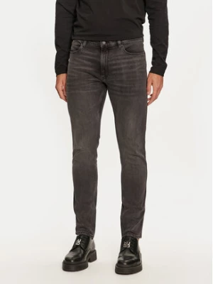 Hugo Jeansy 734 50522140 Czarny Extra Slim Fit