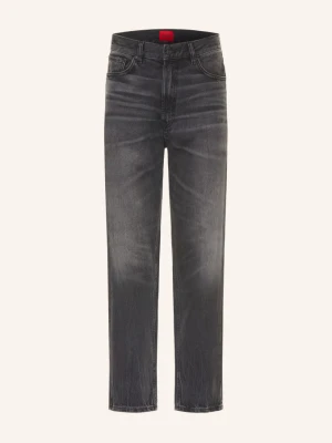 Hugo Jeansy 838 O Luźnym, Zwężanym Kroju grau 010 CHARCOAL