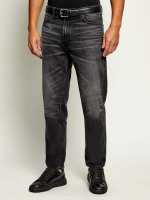 HUGO Jeansy 838 | Tapered fit czarny