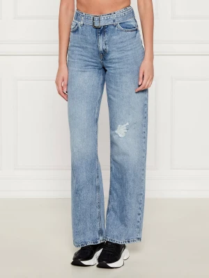 HUGO Jeansy 937_12 | Straight fit | high waist