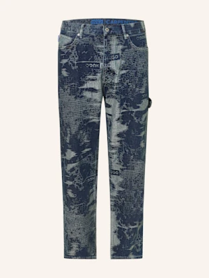 Hugo Jeansy Carpenter Baggy Fit blau