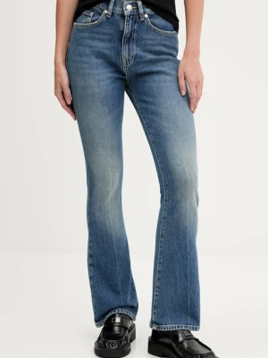 HUGO jeansy damskie high waist 50541493