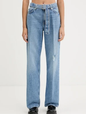 HUGO jeansy damskie high waist 50541510