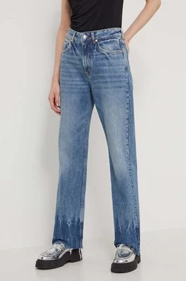 HUGO jeansy damskie high waist 50513739