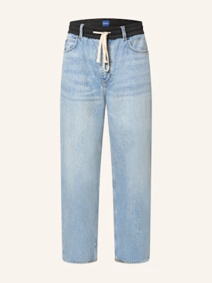 Hugo Jeansy Draisen Oversize Fit blau