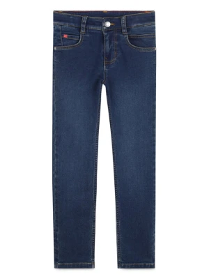 HUGO Jeansy G00987 S Granatowy Slim Fit