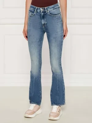 HUGO Jeansy Geflare_2 | flare fit