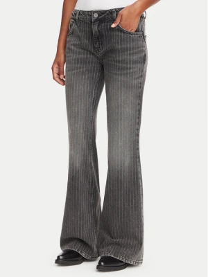 HUGO Jeansy Gelissa_3 50568482 Szary ciemny Bootcut Fit