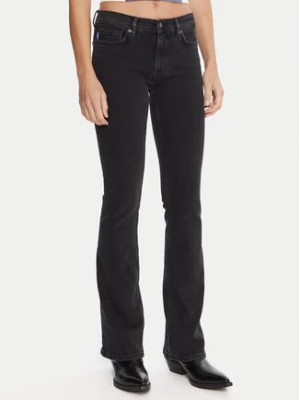 HUGO Jeansy Getti_B 50546332 Czarny Flare Fit