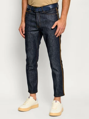 HUGO Jeansy Hugo 634 / 5 | Tapered fit granatowy