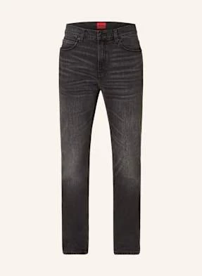 Hugo Jeansy Hugo 708 Slim Fit schwarz