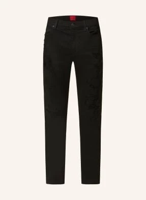 Hugo Jeansy Hugo Extra Slim Fit schwarz