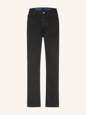 Hugo Jeansy Jonah O Prostym Kroju schwarz 004 BLACK