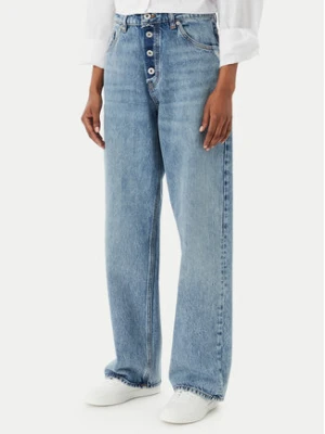 HUGO Jeansy Leni 50559617 Niebieski Loose Fit