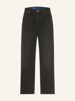 Hugo Jeansy Mason O Luźnym, Workowatym Kroju grau 026 DARK GREY