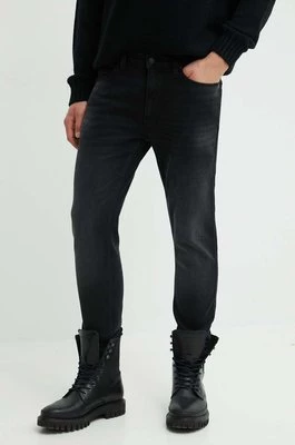 HUGO jeansy męskie kolor czarny 50524229