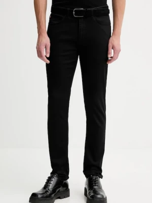 HUGO jeansy męskie kolor czarny 50547253