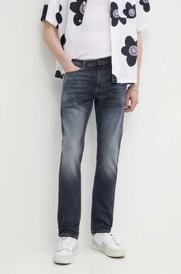 HUGO jeansy męskie kolor granatowy 50511344