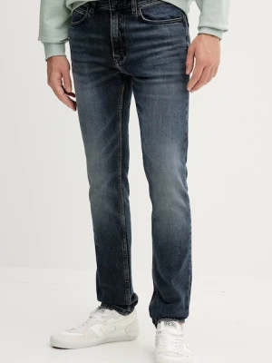 HUGO jeansy męskie kolor niebieski 50547247