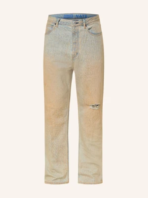 Hugo Jeansy Nate Baggy Fit blau