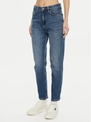 HUGO Jeansy Noe_B 50520614 Niebieski Mom Fit