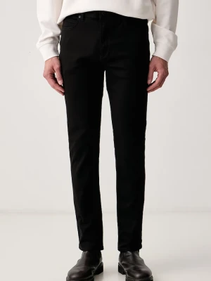 HUGO jeansy slim fit męskie czarny