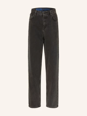 Hugo Jeansy Straight Leni schwarz 004 BLACK